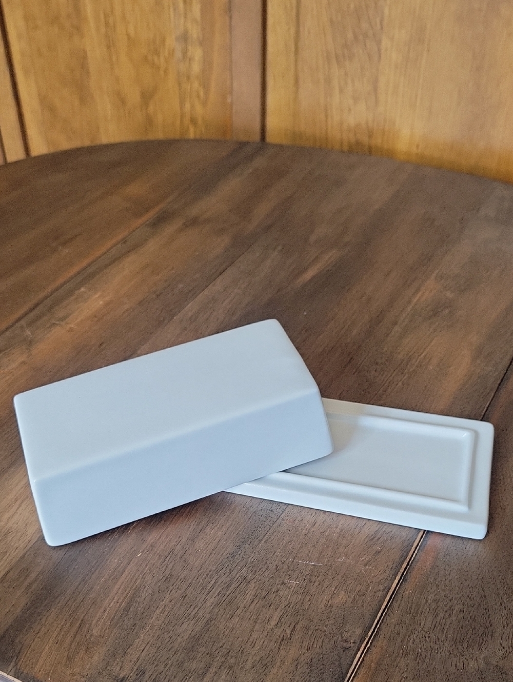 World Market Ceramic Butter Dish